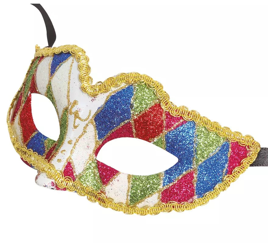 Translation missing: fr.Antifaz de Arlequin Multicolor