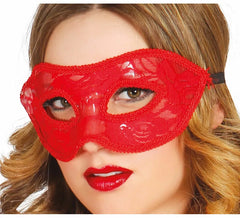 Masque vintage rouge