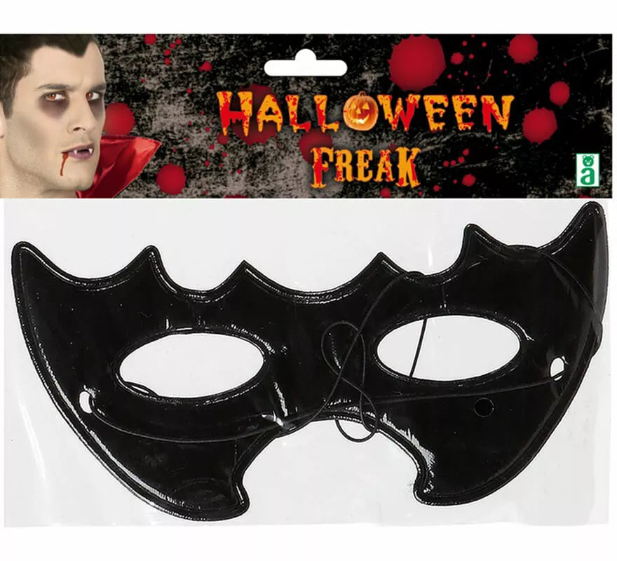 Antifaz de Murciélago Negro efecto mojado