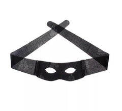 Masque noir de bandit masqué
