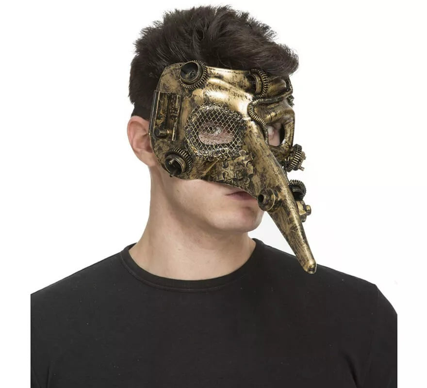 Translation missing: fr.Antifaz de Steampunk Nariz Larga