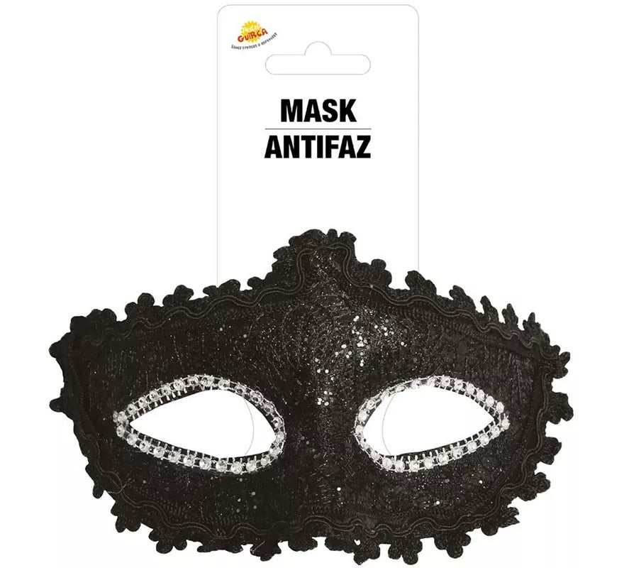 Translation missing: fr.Antifaz decorado negro