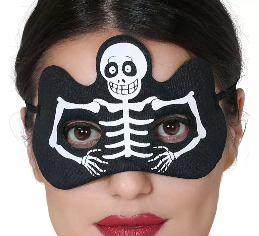 Translation missing: fr.Antifaz Esqueleto infantil para Halloween