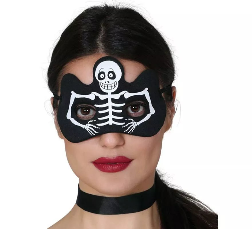 Translation missing: fr.Antifaz Esqueleto infantil para Halloween