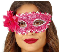 Masque Fleur Fuchsia