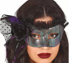 Masque d'Argent avec Voile