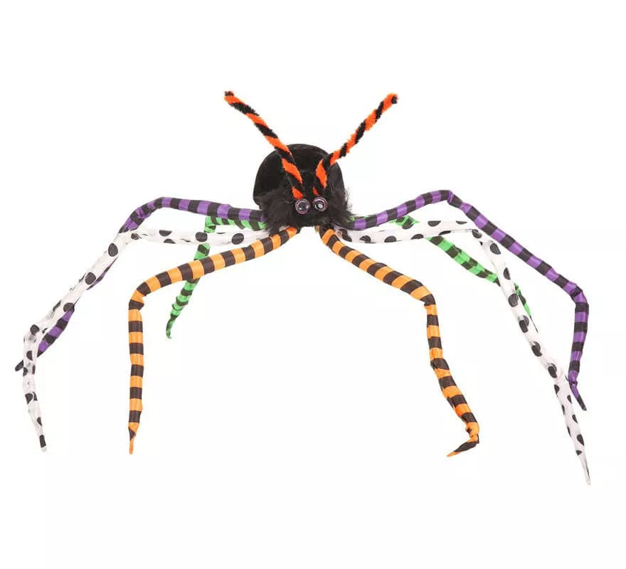 Translation missing: fr.Araña con Patas de colores de 80 cm