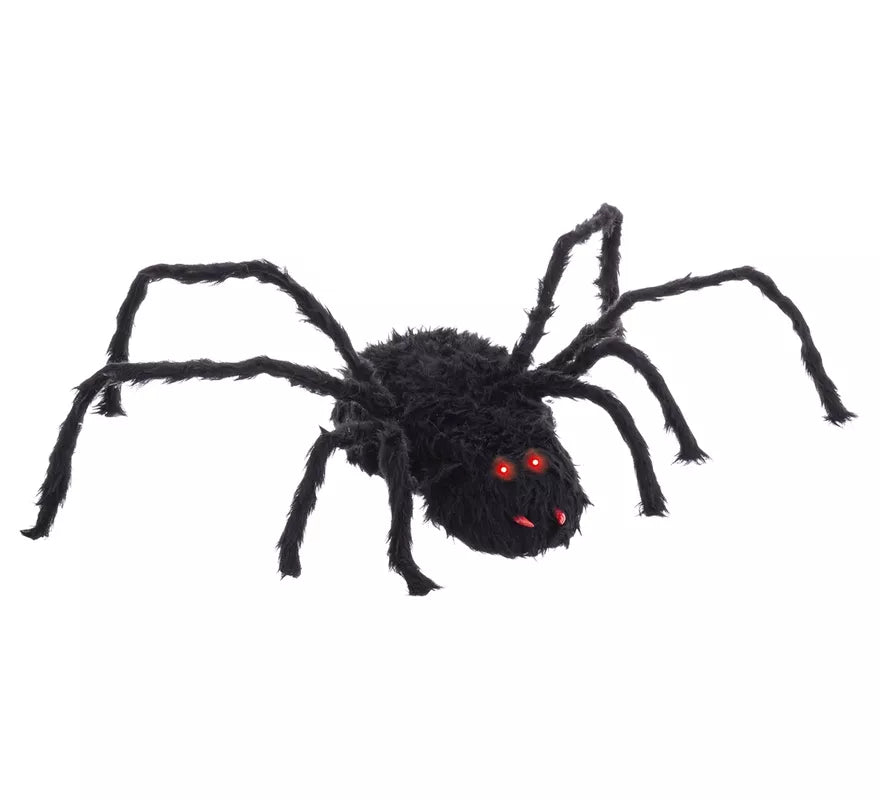 Translation missing: fr.Araña negra con Luz, Sonido y Movimiento de 95x30x10 cm