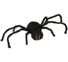 Araignée Noire Lumineuse avec Mouvement et Son 125x30 cm