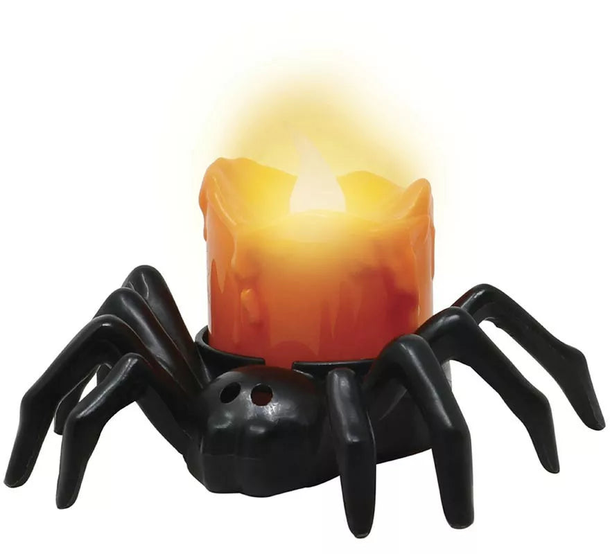 Translation missing: fr.Araña negra con Vela electrónica de 9x6 cm