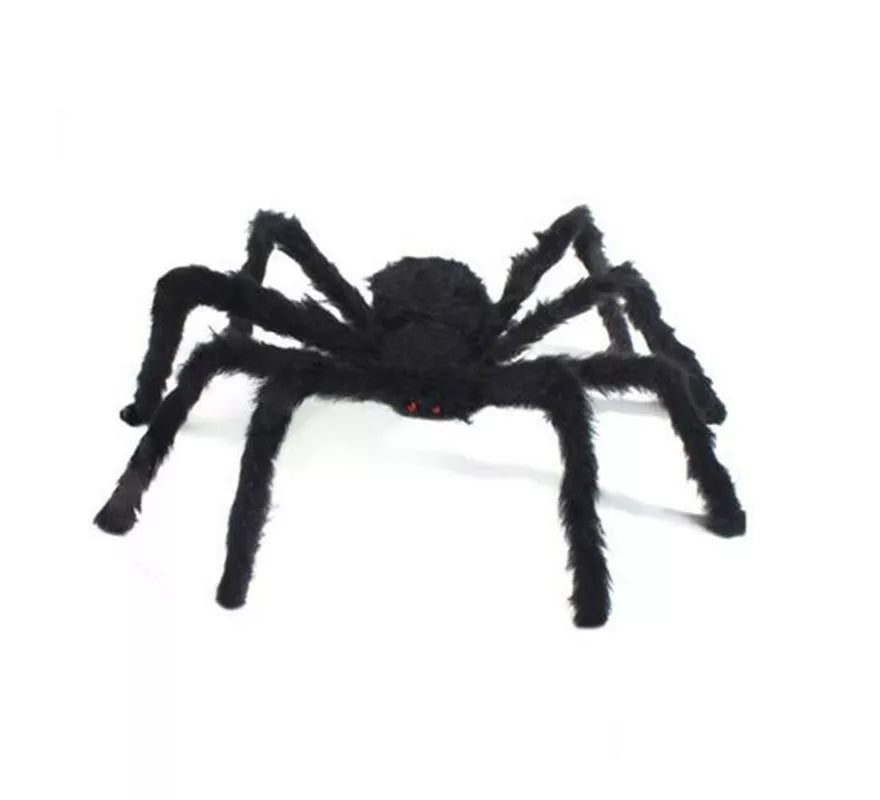 Translation missing: fr.Araña negra patas cortas de 75 cm