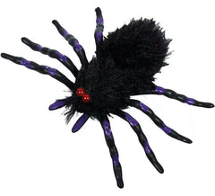 Araignée Noire et Violette 18x12 cm