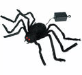 Araña Sube y Baja Susto con Luz, Sonido y Movimiento de 80 cm