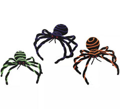 Araignées À Rayures de 32 cm 3 couleurs variés