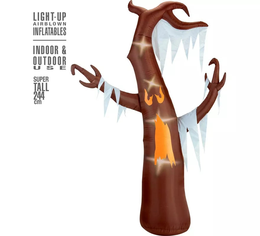 Translation missing: fr.Árbol de los Hechizos Auto Hinchable de Halloween con Iluminación de 244 cm