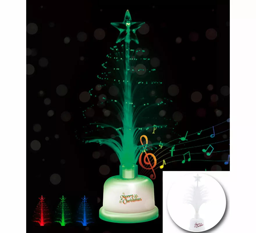 Translation missing: fr.Árbol de Navidad con Luz y música de 4,5x15 cm