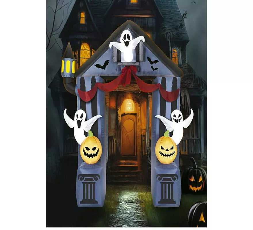 Translation missing: fr.Arco Hinchable Fantasmas y Calabazas de 240x200 cm