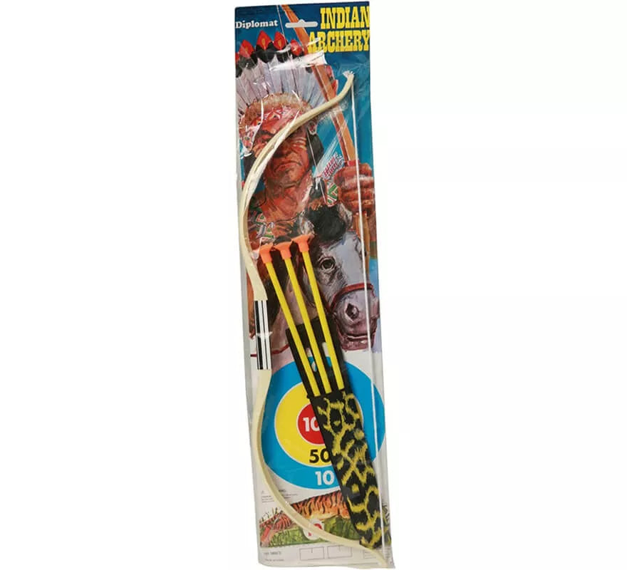 Translation missing: fr.Arco Indio de 52 cm con 3 Flechas