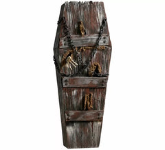 Cercueil avec son, mouvement et capteur 58x14x154 cm