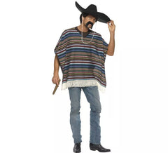 Authentique poncho mexicain