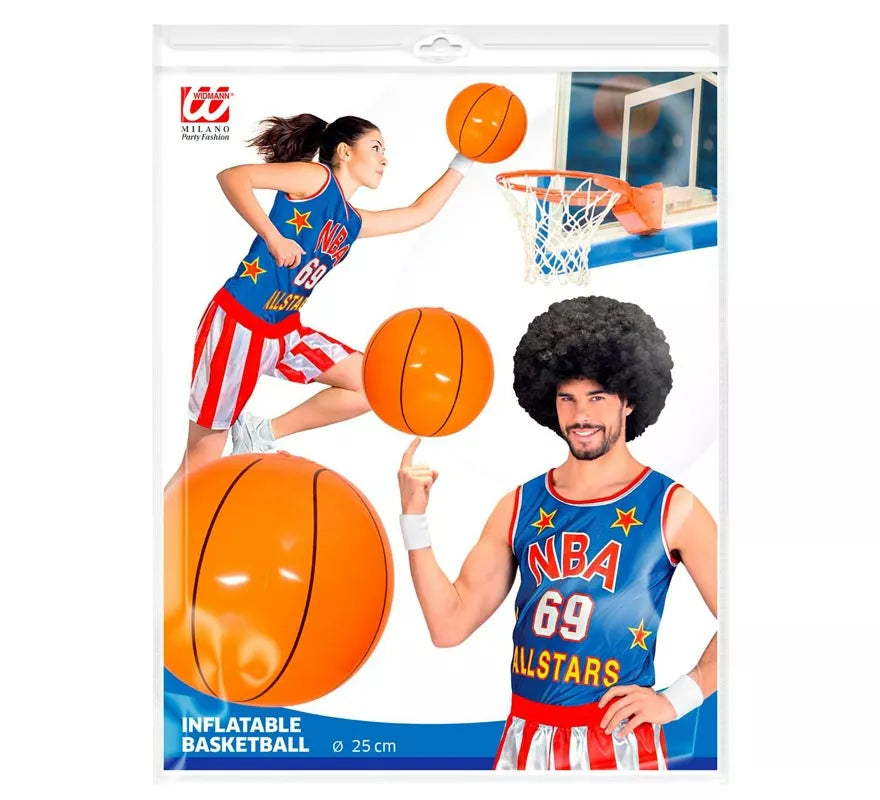 Translation missing: fr.Balón de Baloncesto hinchable de juguete de 25 cm
