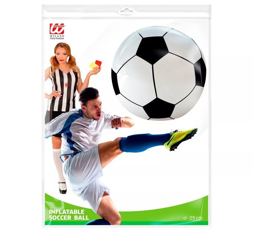 Translation missing: fr.Balón de Fútbol hinchable de juguete de 25 cm