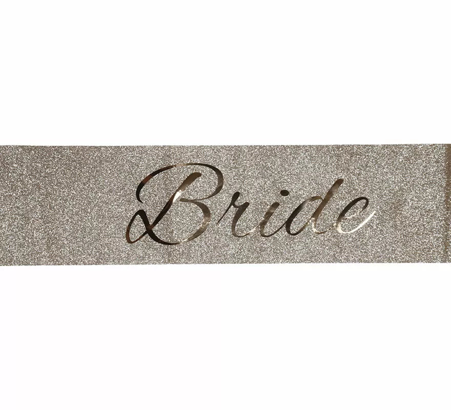 Translation missing: fr.Banda Bride dorada adulta