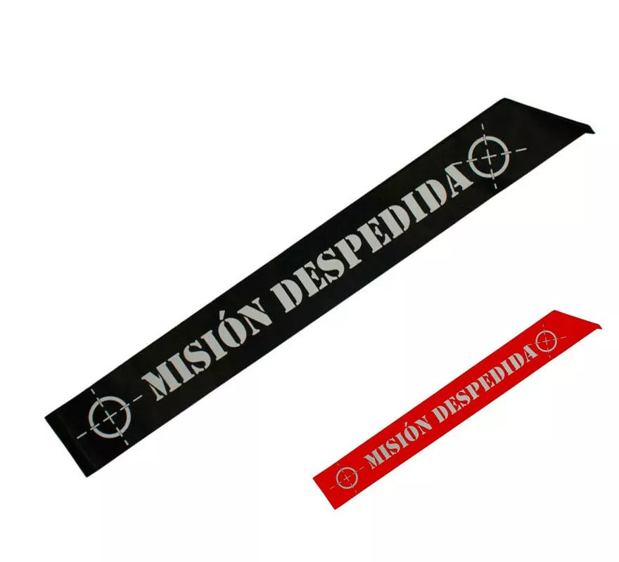 Translation missing: fr.Banda Misión Despedida de 80 cm en colores surtidos