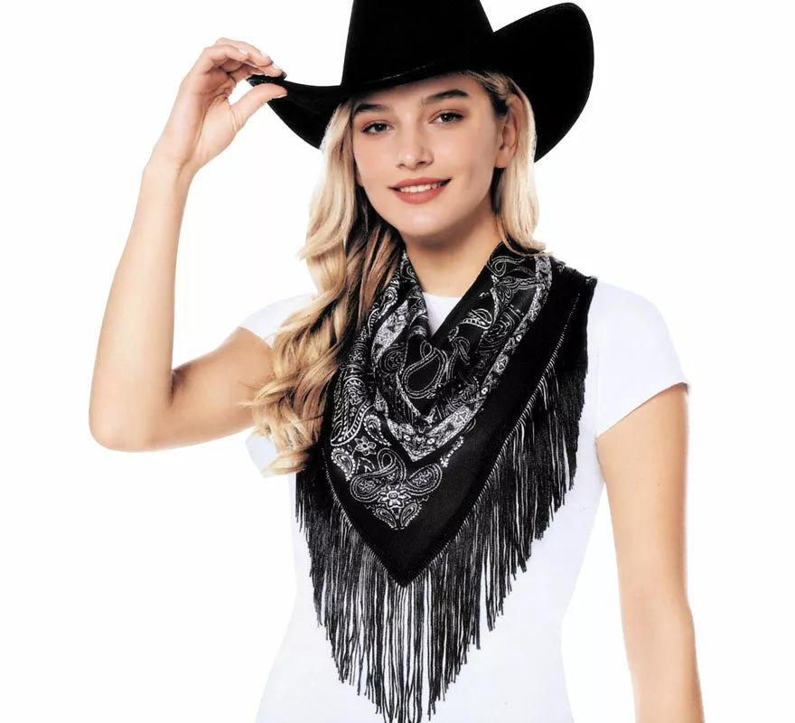 Translation missing: fr.Bandana de Vaquero del Oeste con Flecos