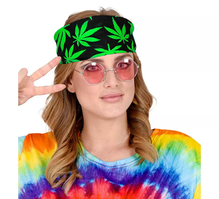 Translation missing: fr.Bandana Hojas de Marihuana de 55X55 cm