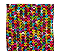 Bandana Symbole de la Paix 55X55 cm