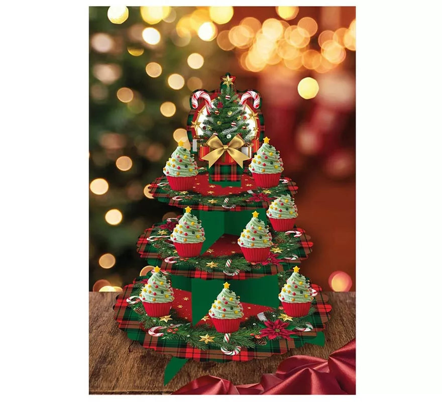 Translation missing: fr.Bandeja Árbol de Navidad de 3 Pisos de 40x30 cm