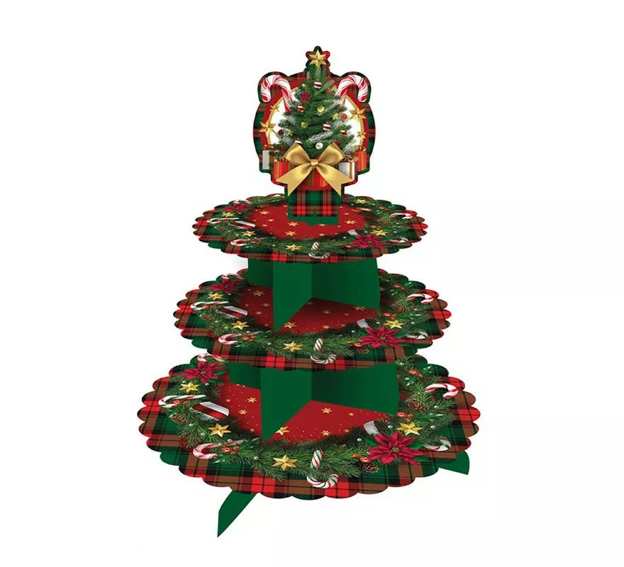 Translation missing: fr.Bandeja Árbol de Navidad de 3 Pisos de 40x30 cm