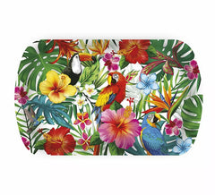 Plateau Plastique Hawaï 39X24 cm