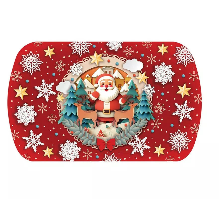 Translation missing: fr.Bandeja Papá Noel de pvc de 39x24 cm