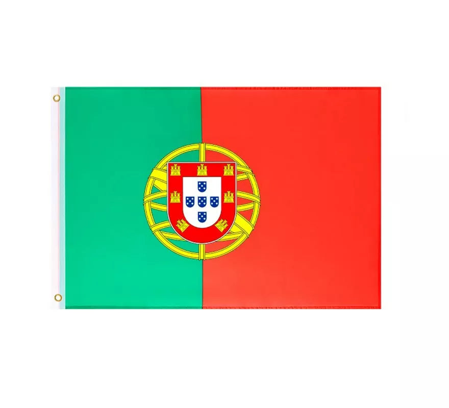 Translation missing: fr.Bandera de Portugal Colgable de 150x90 cm
