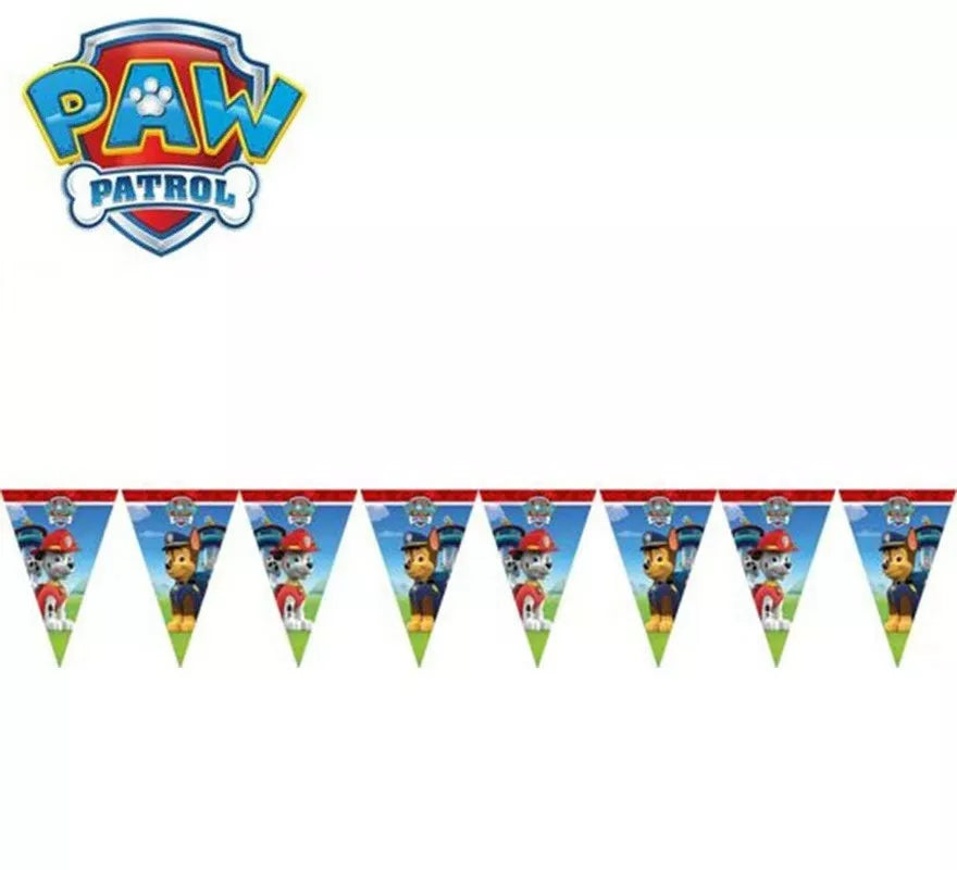 Translation missing: fr.Banderín de Plástico de La Patrulla Canina de 2,3m