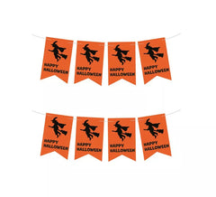 Bannière de sorcière Happy Halloween de 3 m