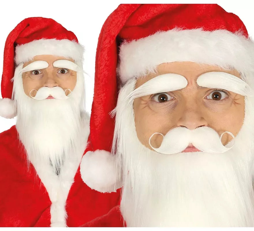 Translation missing: fr.Barba, Bigote y Cejas Papa Noel