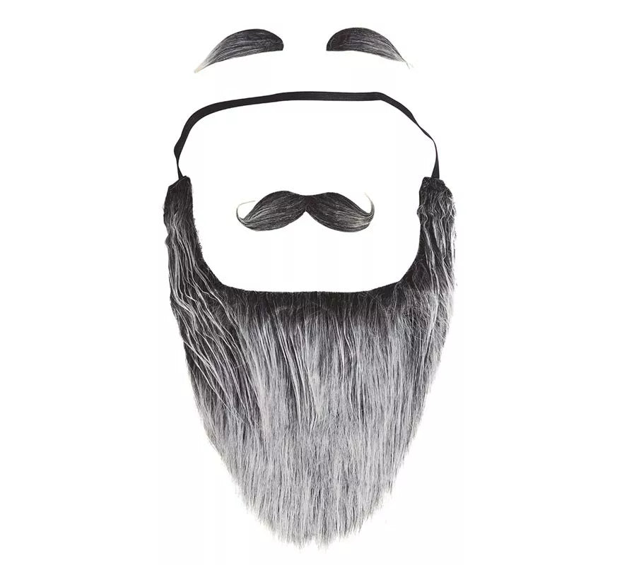 Translation missing: fr.Barba con Bigote y Cejas Grises