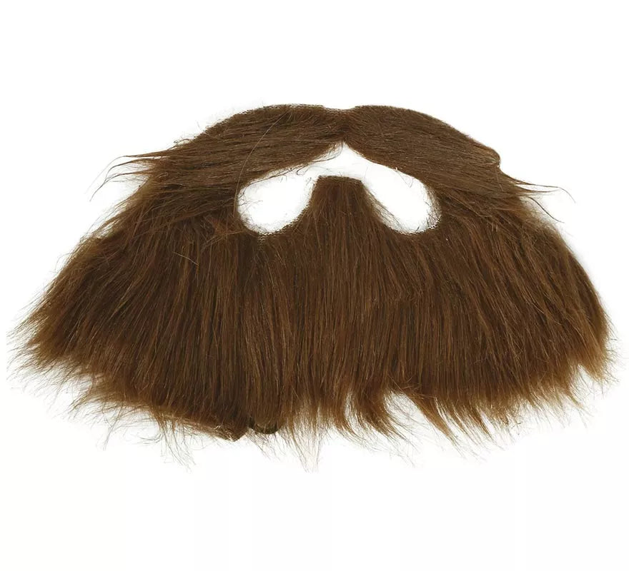 Translation missing: fr.Barba y Bigote Castaña con Goma Elástica