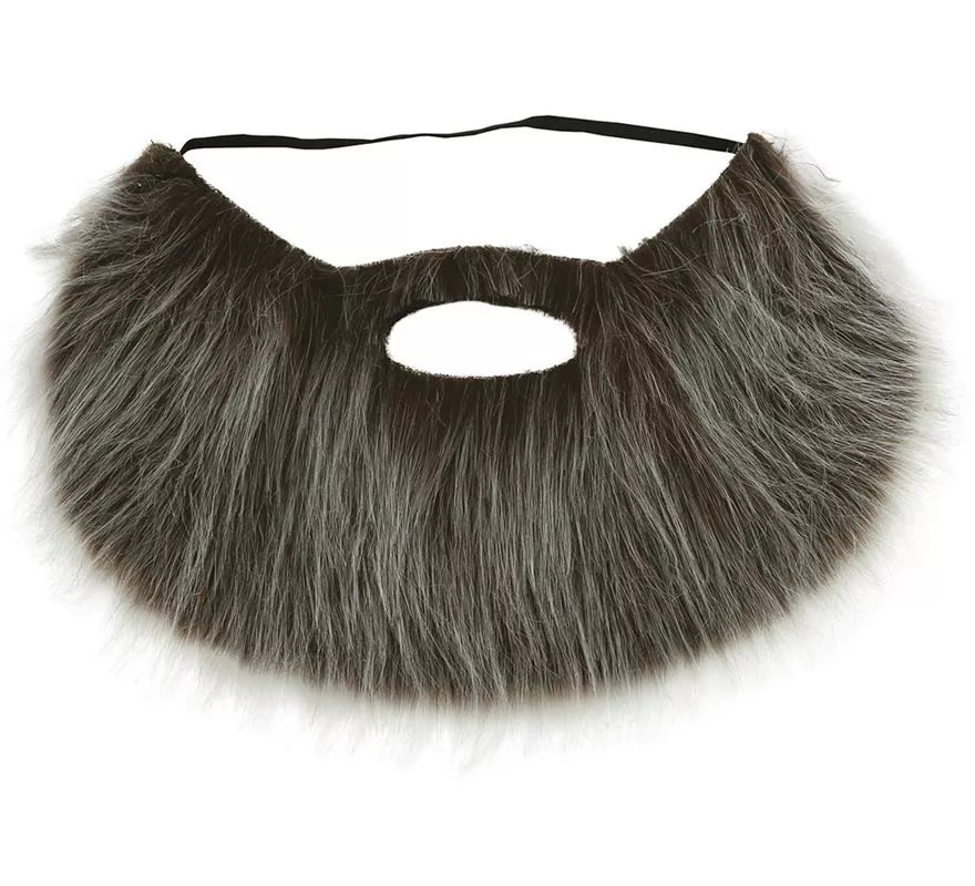 Translation missing: fr.Barba y Bigote Gris con Goma Elástica