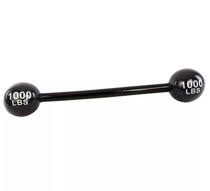 Translation missing: fr.Barra de Forzudo pesas negras Hinchables de 120 cm