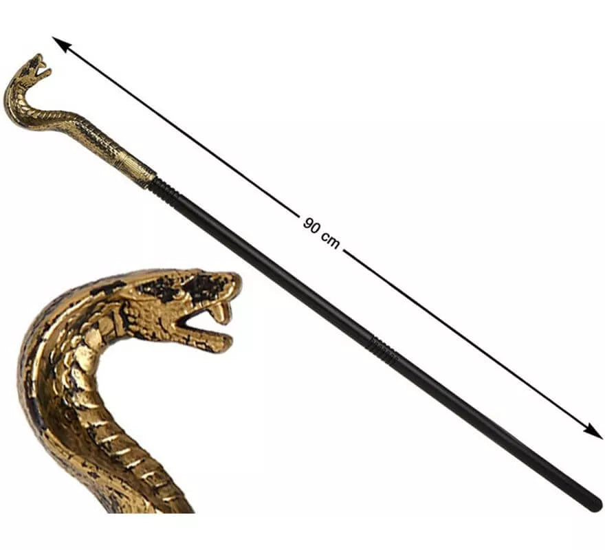 Translation missing: fr.Bastón con Serpiente desmontable de 90 cm
