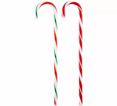 Assortiment de cannes de Noël de 79 cm