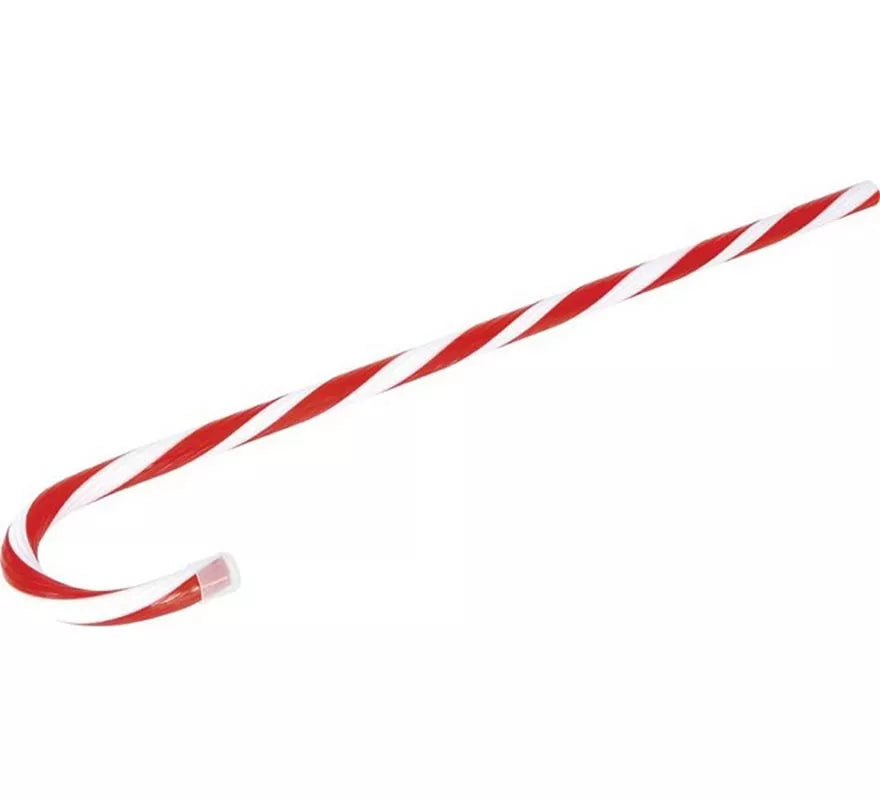 Translation missing: fr.Bastón de Navidad imitación Caramelo de plástico de 70 cm