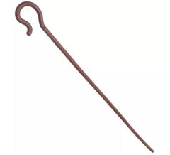 Bâton de berger marron, détachable, 15 x 150 cm