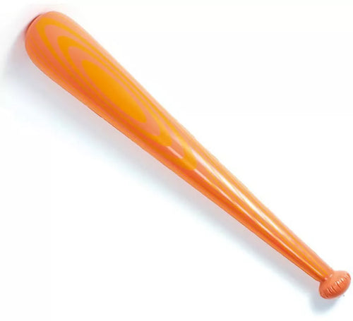 Bate de Béisbol Hinchable naranja de 100 cm
