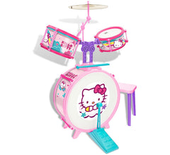 Bonjour Batterie Chat avec tabouret