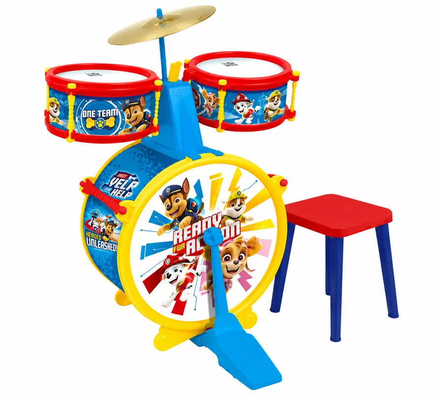 Translation missing: fr.Batería Paw Patrol con Banqueta
